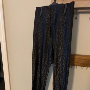 Black Leopard Leggings